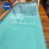 Thumbnail Piscina Cancun 7 blanca con playa y franja empastillada0